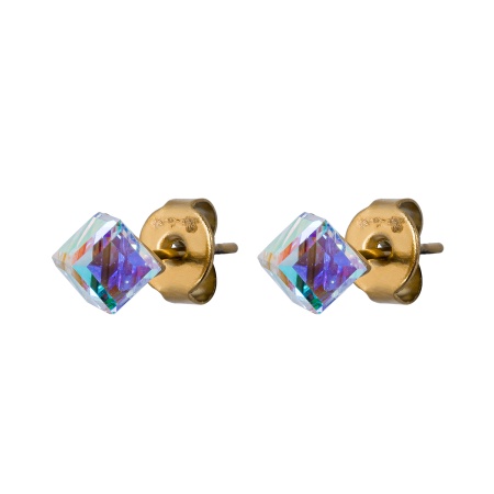 Пусеты Fiore Luna, Crystal AB, SWE0127/1 AB G